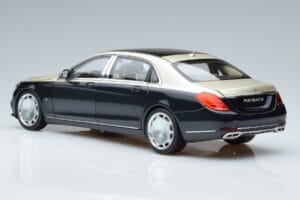 Mercedes Maybach S650 X222 Silberblau Norev 1:18 B66960615 Metall – Bild 6 von 7