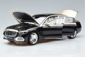 Mercedes Maybach S680 X223 Gold Schwarz Metallic Norev 1:18 183917 Metall – Bild 2 von 7