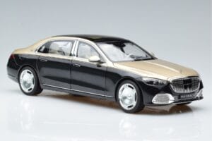 Mercedes Maybach S680 X223 Gold Schwarz Metallic Norev 1:18 183917 Metall – Bild 5 von 7