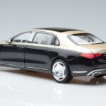 Mercedes Maybach S680 X223 Gold Schwarz Metallic Norev 1:18 183917 Metall - image 6 of 7