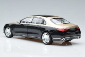 Mercedes Maybach S680 X223 Gold Schwarz Metallic Norev 1:18 183917 Metall – Bild 6 von 7