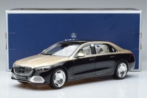 Mercedes Maybach S680 X223 Gold Schwarz Metallic Norev 1:18 183917 Metall – Bild 7 von 7