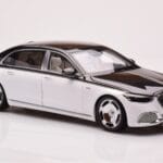 Mercedes Maybach S680 W223 Obsidian Schwarz Diamond Weiss Almost Real 1:18 - image 5 of 7