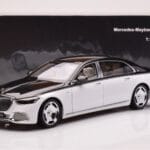 Mercedes Maybach S680 W223 Obsidian Schwarz Diamond Weiss Almost Real 1:18 - image 7 of 7