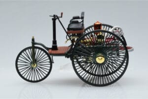 Mercedes Patent Motorwagen Grün Norev 1:18 183701 Metall – Bild 3 von 6
