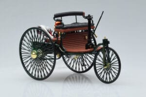 Mercedes Patent Motorwagen Grün Norev 1:18 183701 Metall – Bild 4 von 6