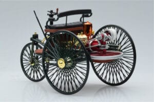 Mercedes Patent Motorwagen Grün Norev 1:18 183701 Metall – Bild 5 von 6