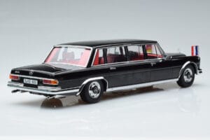 Mercedes 600 Pullman W100 W. Brandt G. Pompidou KK-Scale 1:18 KKDC181134 Metall – Bild 2 von 6