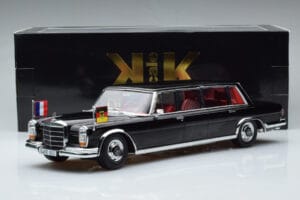 Mercedes 600 Pullman W100 W. Brandt G. Pompidou KK-Scale 1:18 KKDC181134 Metall – Bild 6 von 6