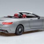 Mercedes S-Class A217 Cabriolet Grau Norev 1:18 B66960355 Metall - image 3 of 8