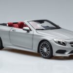 Mercedes S-Class A217 Cabriolet Grau Norev 1:18 B66960355 Metall - image 6 of 8