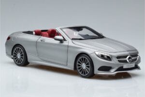 Mercedes S-Class A217 Cabriolet Grau Norev 1:18 B66960355 Metall – Bild 6 von 8
