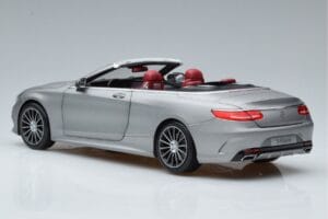 Mercedes S-Class A217 Cabriolet Grau Norev 1:18 B66960355 Metall – Bild 7 von 8