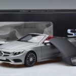 Mercedes S-Class A217 Cabriolet Grau Norev 1:18 B66960355 Metall - image 8 of 8