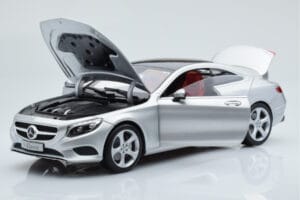 Mercedes S-Class W222 Iridium Silber Norev 1:18 B66961242 Metall – Bild 2 von 8
