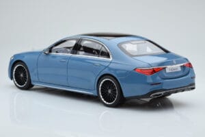 Mercedes S-Class W223 Vintage Blau Norev 1:18 B66960828 Metall – Bild 6 von 7
