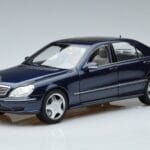 Mercedes S55 AMG W220 Blau Norev 1:18 183817 Metall