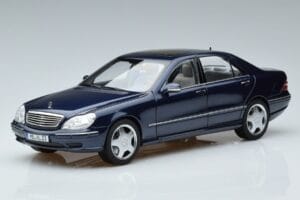 Mercedes S55 AMG W220 Blau Norev 1:18 183817 Metall