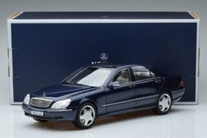 Mercedes S55 AMG W220 Blau Norev 1:18 183817 Metall – Bild 7 von 7