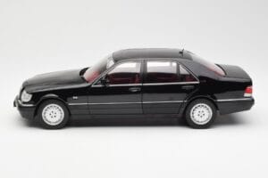 Mercedes S600 W140 Schwarz Norev 1:18 183722 Metall – Bild 4 von 8
