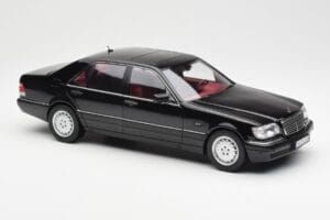 Mercedes S600 W140 Schwarz Norev 1:18 183722 Metall – Bild 6 von 8