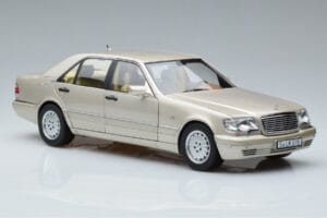 Mercedes S600 W140 Silber Norev 1:18 183723 Metall – Bild 5 von 7