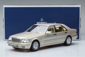 Mercedes S600 W140 Silber Norev 1:18 183723 Metall – Bild 7 von 7