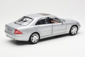 Mercedes S600 W220 Silber Metallic Norev 1:18 183810 Metall – Bild 3 von 8