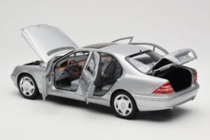 Mercedes S600 W220 Silber Metallic Norev 1:18 183810 Metall – Bild 5 von 8