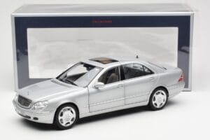 Mercedes S600 W220 Silber Metallic Norev 1:18 183810 Metall – Bild 8 von 8