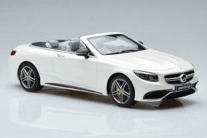 Mercedes AMG S63 A217 Cabriolet Diamond Weiss GT Spirit 1:18 B66965712 Resin – Bild 4 von 6