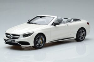 Mercedes AMG S63 A217 Cabriolet Diamond Weiss GT Spirit 1:18
