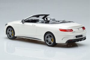 Mercedes AMG S63 A217 Cabriolet Diamond Weiss GT Spirit 1:18 B66965712 Resin – Bild 5 von 6