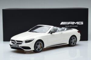 Mercedes AMG S63 A217 Cabriolet Diamond Weiss GT Spirit 1:18 B66965712 Resin – Bild 6 von 6