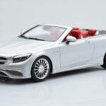 Mercedes AMG S65 A217 Cabriolet Silber GT Spirit 1:18