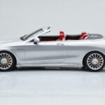 Mercedes AMG S65 A217 Cabriolet Silber GT Spirit 1:18 - image 3 of 6