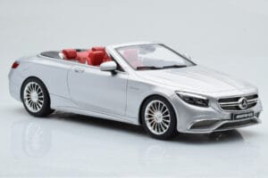 Mercedes AMG S65 A217 Cabriolet Silber GT Spirit 1:18 GT764 Resin – Bild 4 von 6