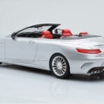 Mercedes AMG S65 A217 Cabriolet Silber GT Spirit 1:18 - image 5 of 6