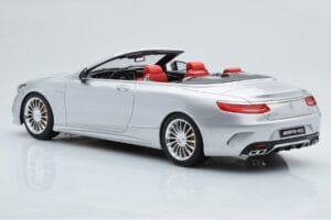 Mercedes AMG S65 A217 Cabriolet Silber GT Spirit 1:18 GT764 Resin – Bild 5 von 6