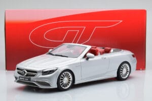 Mercedes AMG S65 A217 Cabriolet Silber GT Spirit 1:18 GT764 Resin – Bild 6 von 6