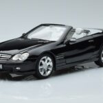 Mercedes SL500 R230 Schwarz Norev 1:18 183840 Metall