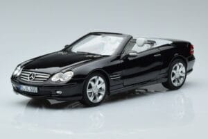 Mercedes SL500 R230 Schwarz Norev 1:18 183840 Metall