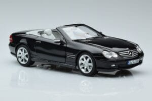 Mercedes SL500 R230 Schwarz Norev 1:18 183840 Metall – Bild 5 von 8