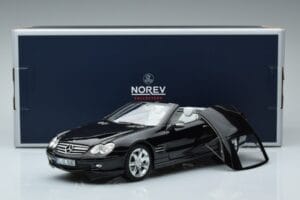Mercedes SL500 R230 Schwarz Norev 1:18 183840 Metall – Bild 8 von 8