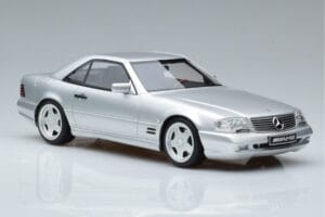 Mercedes SL 73 AMG R129 Brilliant Silber Otto 1:18 OT240 Resin – Bild 4 von 6