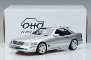 Mercedes SL 73 AMG R129 Brilliant Silber Otto 1:18 OT240 Resin – Bild 6 von 6