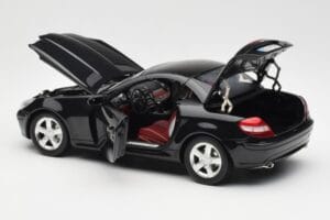 Mercedes SLK R171 Obsidian Schwarz Metallic Minichamps 1:18 B66962319 Metall – Bild 6 von 9
