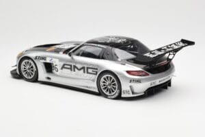 Mercedes SLS AMG GT3 #96 M. Hakkinen AMG Customer Sports 6 Hours of Zhuhai ILMC 2011 Minichamps 1:18 B66960197 Metall – Bild 5 von 6