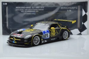 Mercedes SLS AMG GT3 Rowe Racing #125 Zehe / Bullitt / Renger / Hartung ADAC 24 Hours of Nurburgring 2013 Minichamps 1:18 151 – Bild 6 von 6