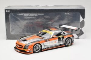 Mercedes SLS AMG GT3 #1 Team Abu Dhabi By Black Falcon K. Al Qubaisi / Edwards / M. Bleekemolen / B. Schneider Winners 24 Hou – Bild 6 von 6